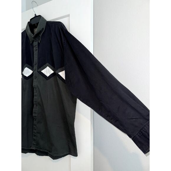 Spindle River Western Shirt Long Sleeve Button Down Men’s XL - Picture 5 of 8